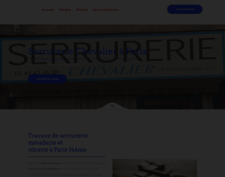 Serrurerie-chevalier.fr thumbnail