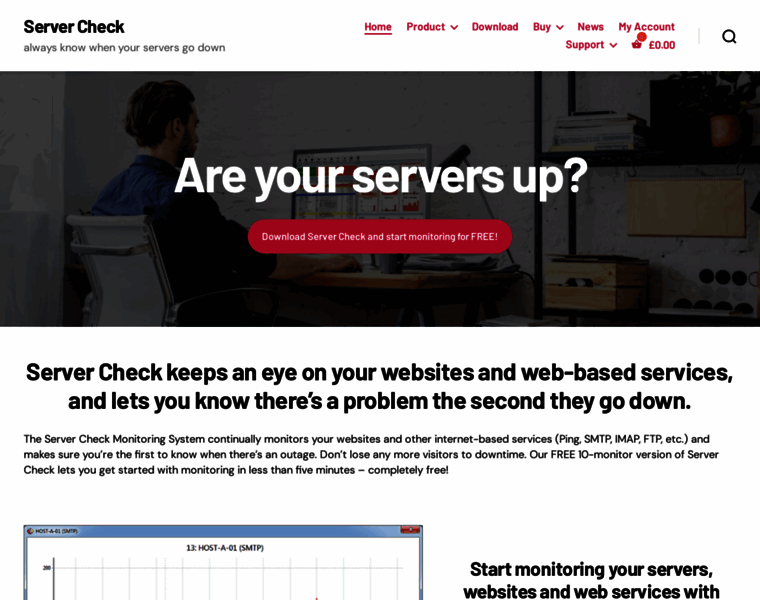 Servercheck.co.uk thumbnail