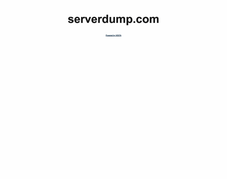 Serverdump.com thumbnail