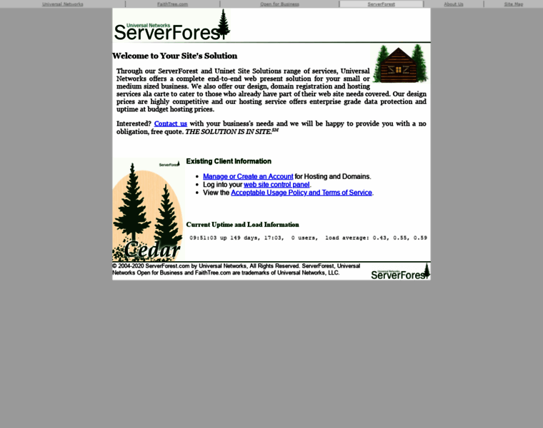Serverforest.com thumbnail