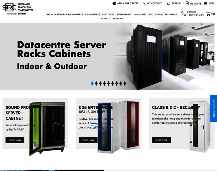 Serverracksandcabinets.com.au thumbnail