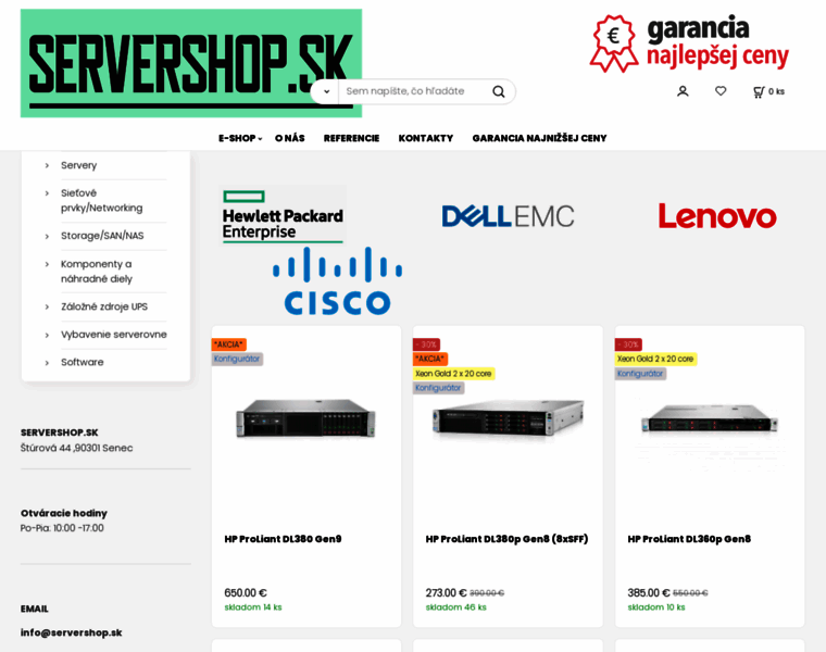 Servershop.sk thumbnail
