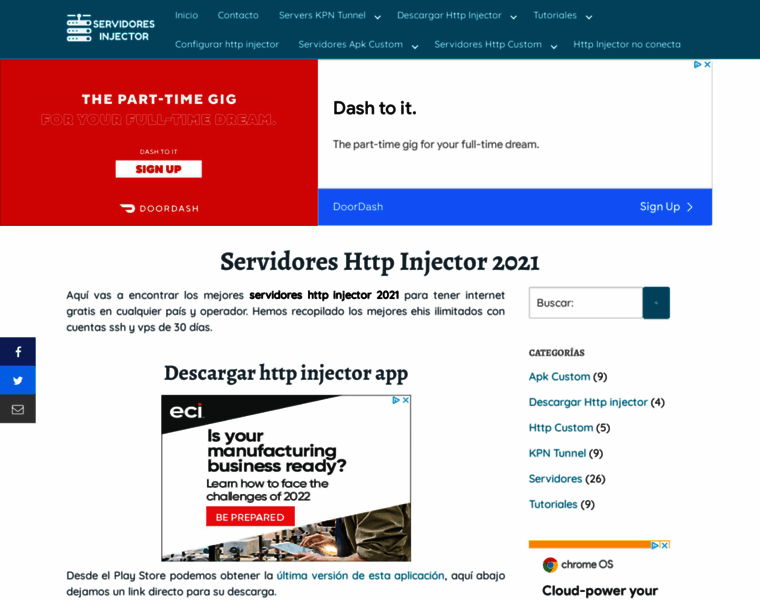 Servershttpinjector.com thumbnail