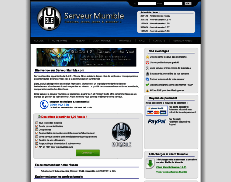 Serveurmumble.com thumbnail