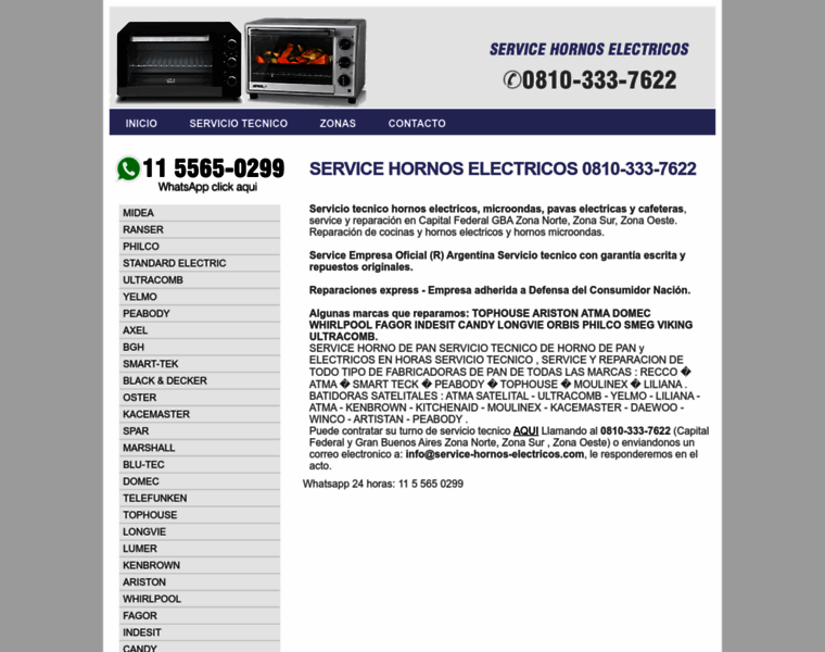 Service-hornos-electricos.com thumbnail