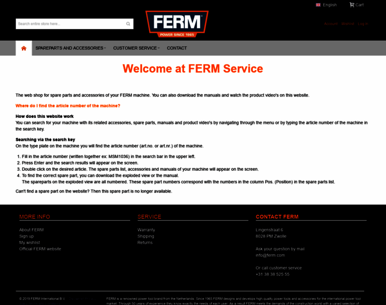 Service.ferm.com thumbnail