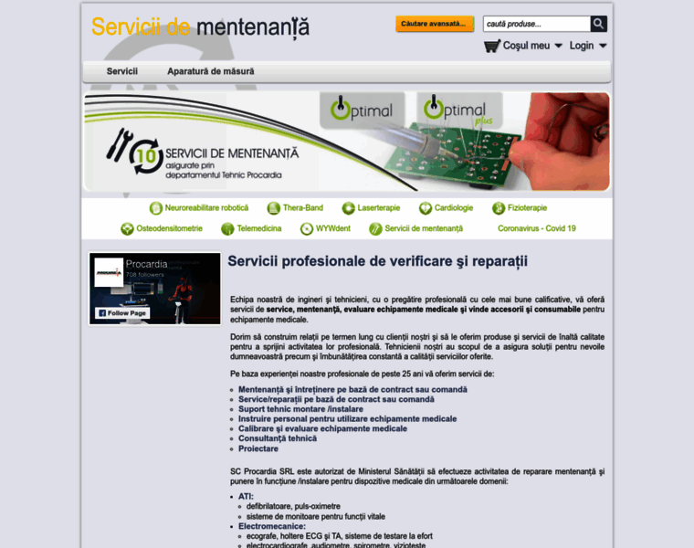 Service.procardia.ro thumbnail