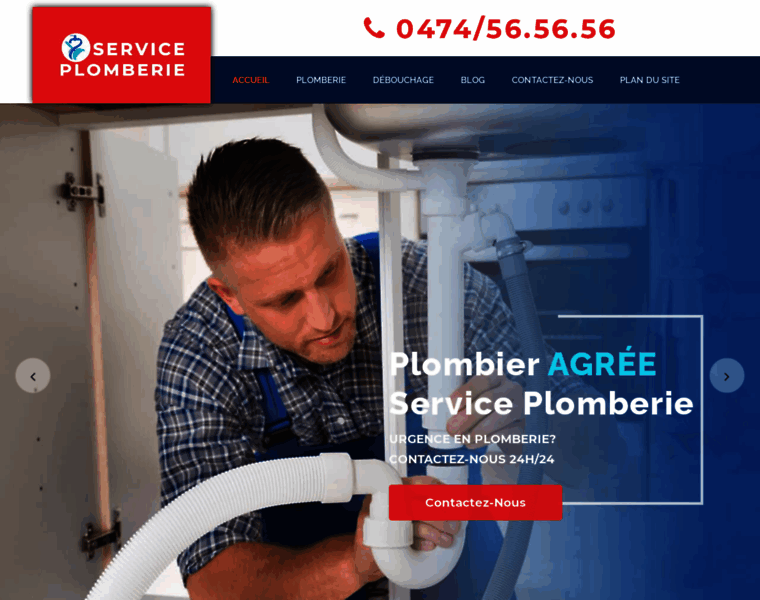 Serviceplomberie.be thumbnail