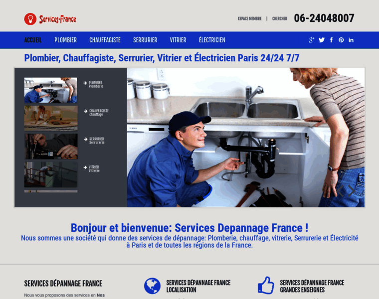Services-depannage-france.fr thumbnail