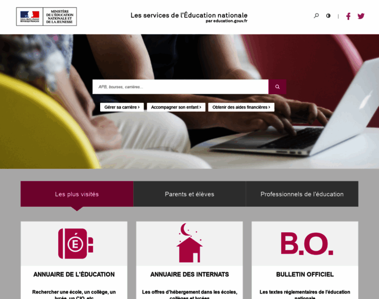 Services-en-ligne.education.gouv.fr thumbnail