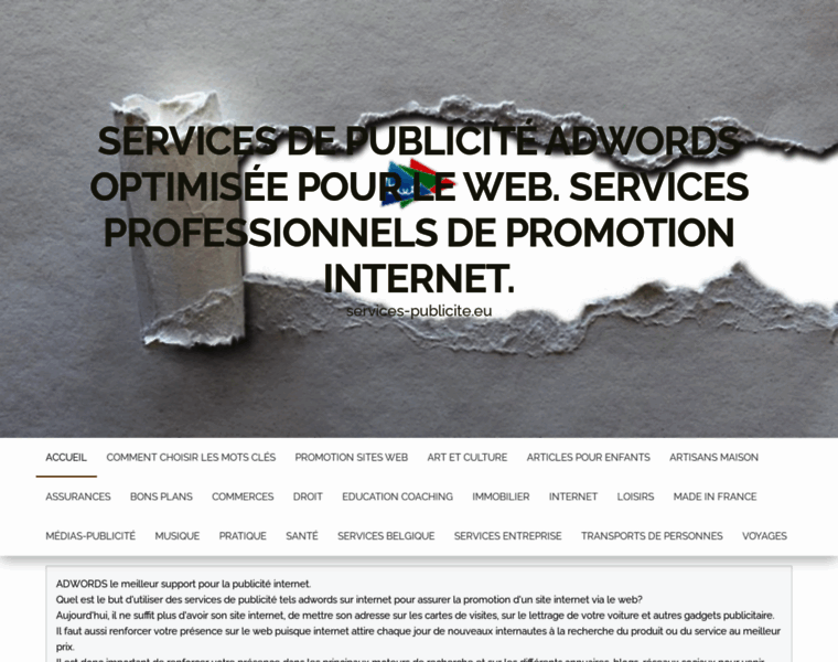 Services-publicite.eu thumbnail