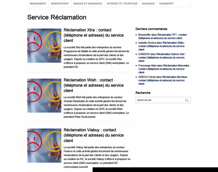 Services-reclamation.com thumbnail