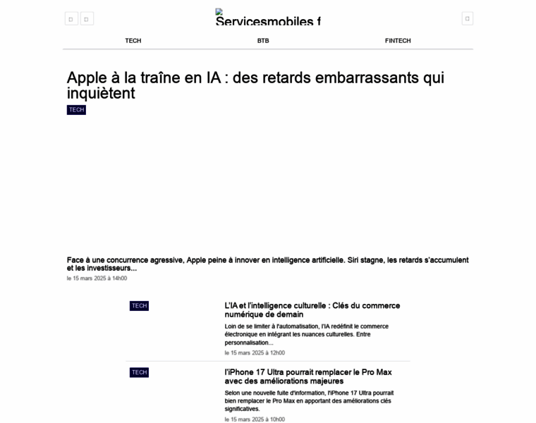 Servicesmobiles.fr thumbnail Servicesmobiles.fr thumbnail
