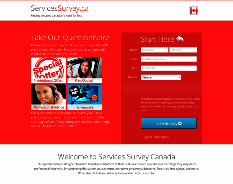 Servicessurvey.ca thumbnail