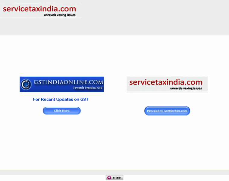 Servicetaxindia.com thumbnail
