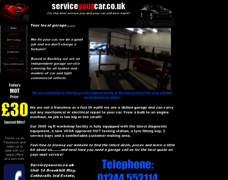 Serviceyourcar.co.uk thumbnail