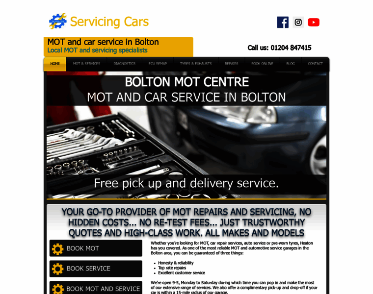 Servicingcars.co.uk thumbnail