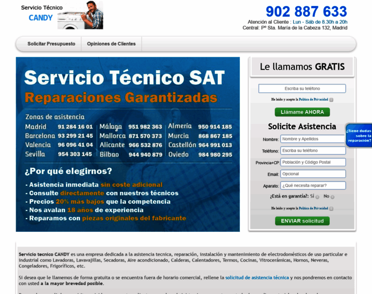 Servicio-tecnicocandy.es thumbnail