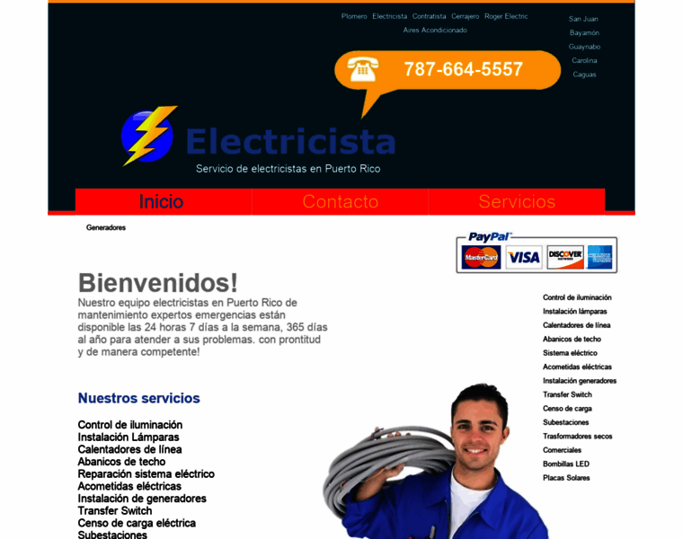 Servicioelectricista.com thumbnail