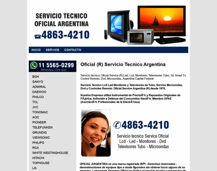 Serviciotecnico-led-lcd.com thumbnail