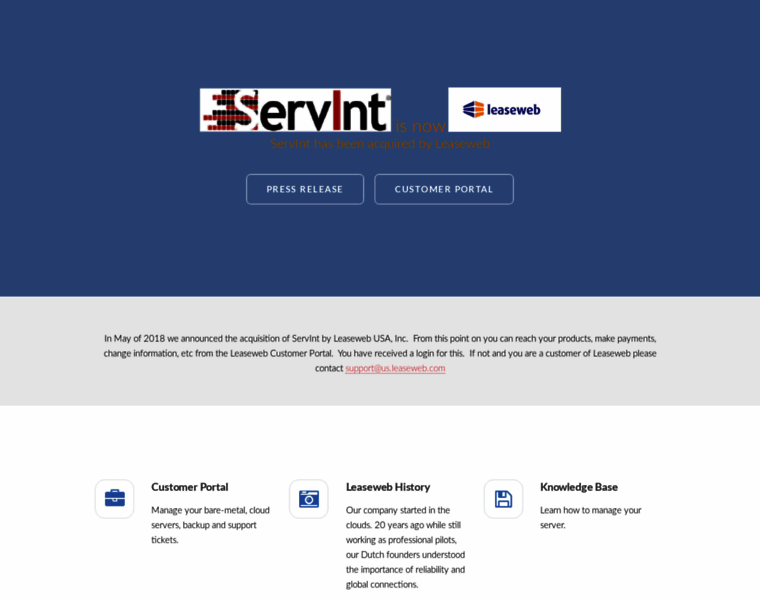 Servint.com thumbnail
