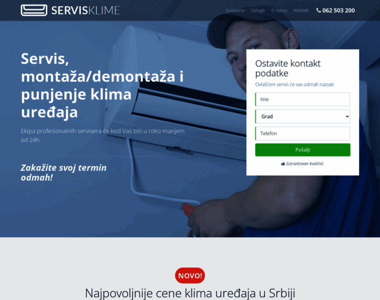 Servis-klime.rs thumbnail