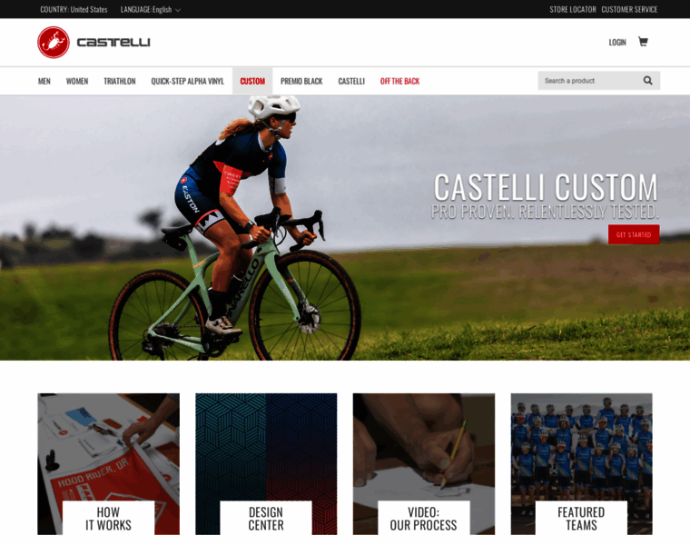 Serviziocorse.castelli-cycling.com thumbnail