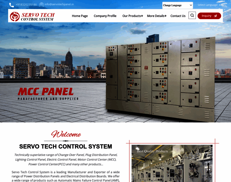 Servotechcontrolpanel.com thumbnail Servotechcontrolpanel.com thumbnail