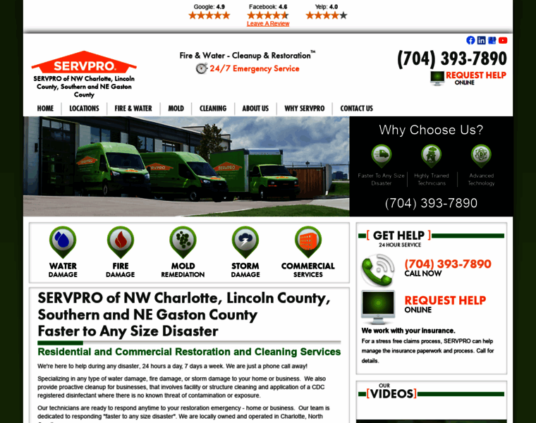 Servprolincolnnortheastgastoncounties.com thumbnail