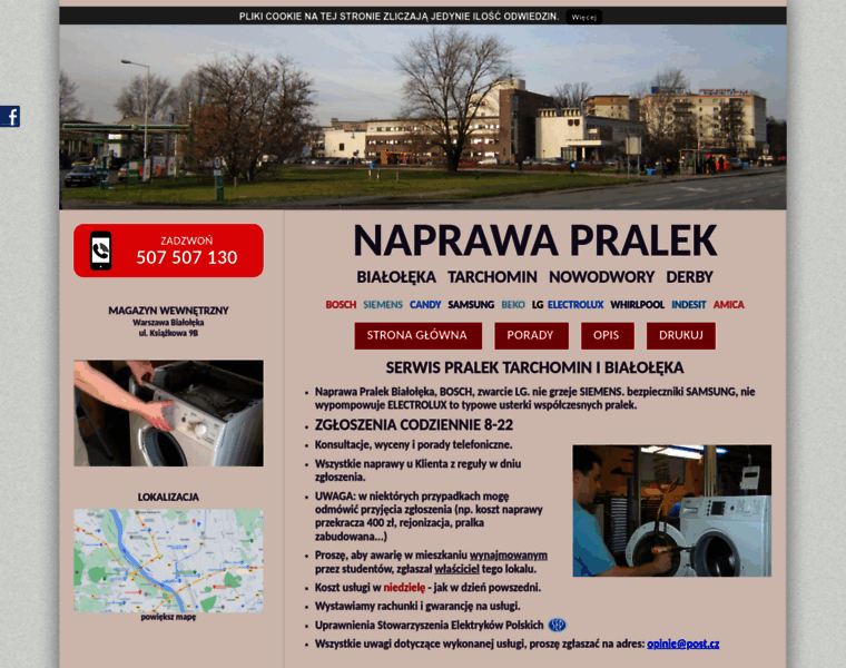 Serwis-pralek.warszawa.pl thumbnail