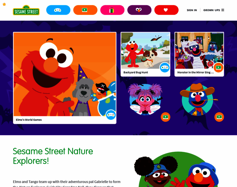 Sesamestreet.org thumbnail Sesamestreet.org thumbnail