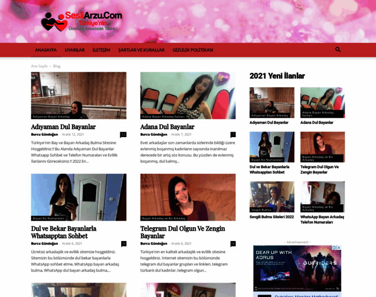 Sesliarzu.com thumbnail