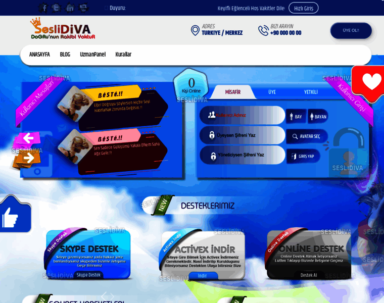 Seslidiva.com thumbnail Seslidiva.com thumbnail