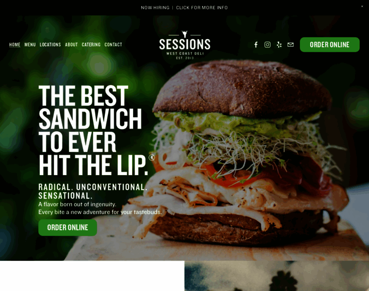 Sessionssandwiches.com thumbnail