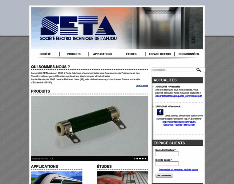 Seta-electronics.fr thumbnail