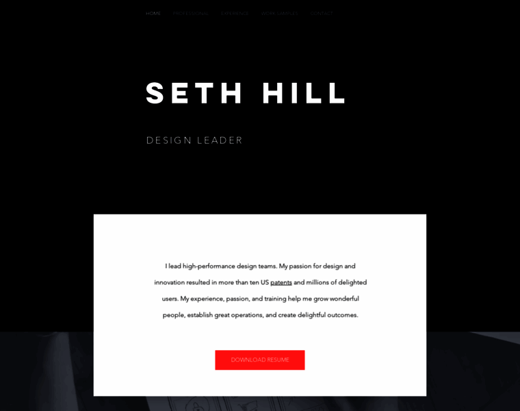 Sethhilldesign.com thumbnail