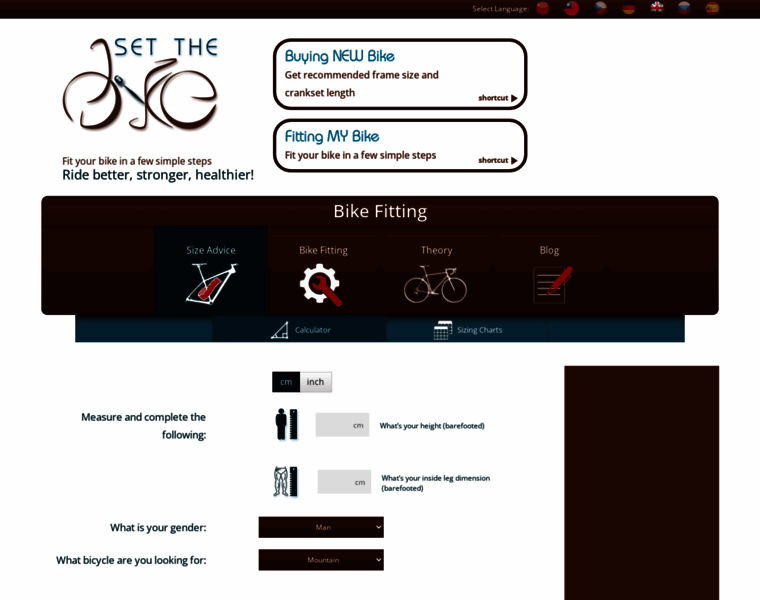 Setthebike.com thumbnail