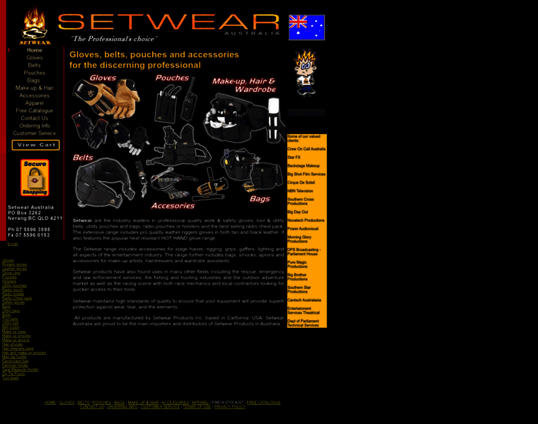 Setwear.com.au thumbnail