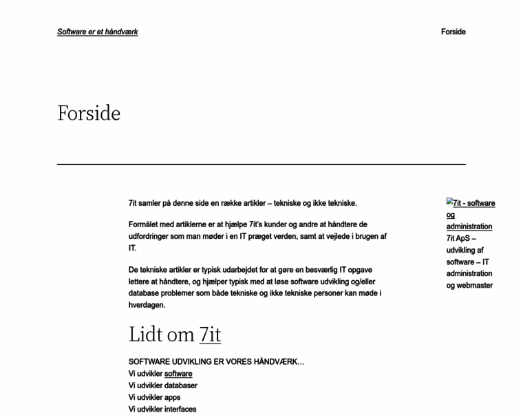 Sevenit.dk thumbnail Sevenit.dk thumbnail