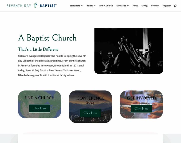 Seventhdaybaptist.org thumbnail