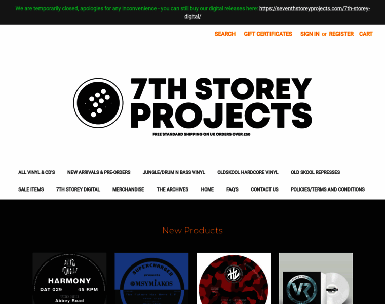 Seventhstoreyprojects.com thumbnail