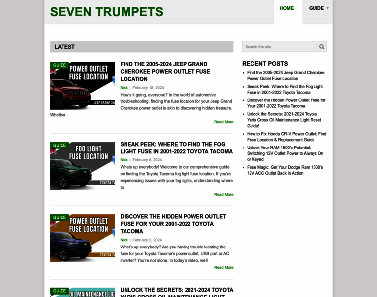 Seventrumpet.com thumbnail