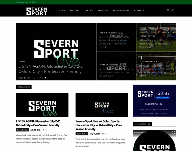 Severnsport.co.uk thumbnail