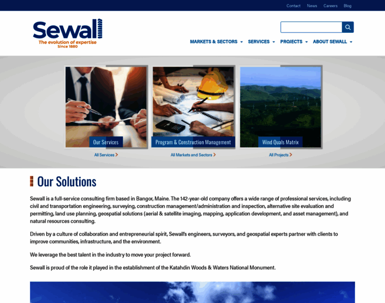 Sewall.com thumbnail