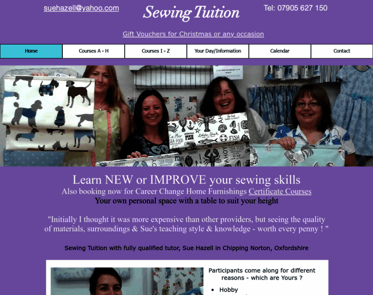 Sewing-tuition.co.uk thumbnail