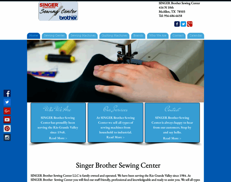 Sewingcentermcallen.com thumbnail