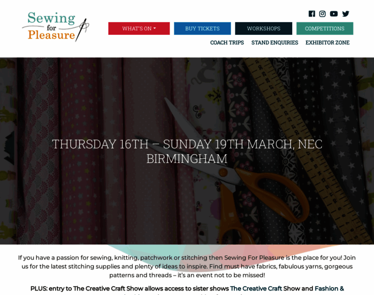 Sewingshow.co.uk thumbnail