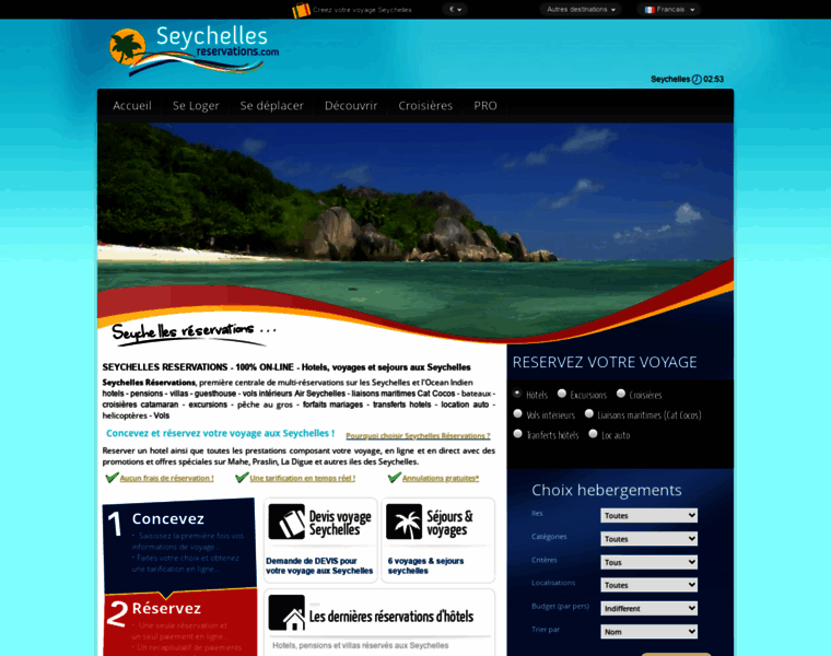 Seychelles-reservations.com thumbnail