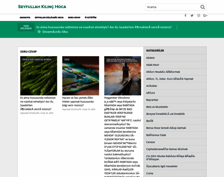 Seyfullahkilinchoca.com thumbnail