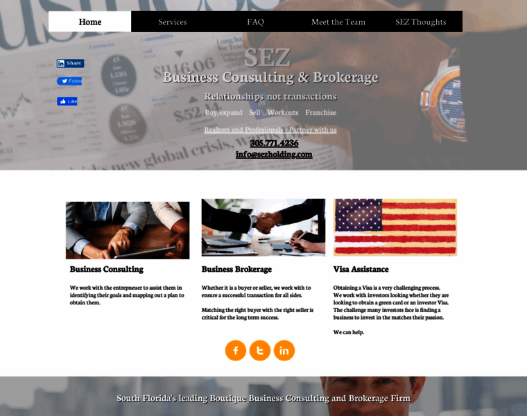 Sezholding.com thumbnail